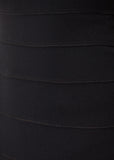 Asymmetric Dress in Black